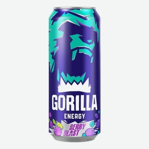 Энергетический напиток Gorilla Berry Blast 450 мл