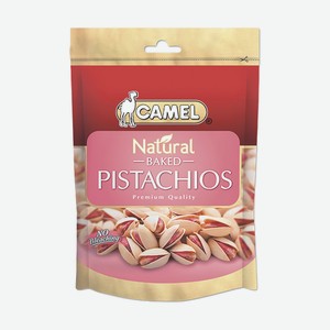Фисташки Camel 400г Natural Pistachios