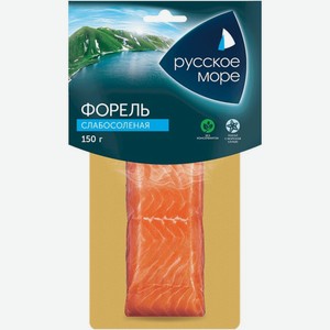 Форель Русское Море филе-кусок слабосолёная, 150г