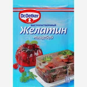 Желатин DR.BAKERS пищевой говяжий, Россия, 20 г
