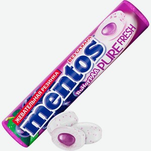 Жевательная резинка Pure Fresh Виноград Mentos 15.5г