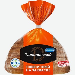 Хлеб Коломенский Даниловский пшеничный на закваске нарезка 250 г