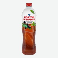 Холодный чай   Святой источник   Черный со вкусом смородины, 1 л