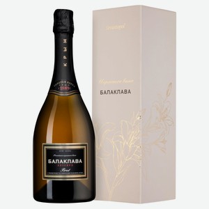 Игристое вино «Балаклава» Reserve белое брют Россия, 0,75 л