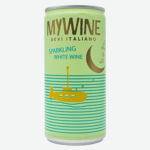 Игристое вино MyWine белое сухое Италия, 0,2 л