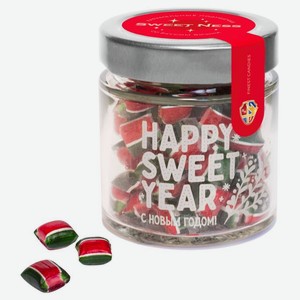 Карамель Sweet Ness леденцовая фигурная сердечки Вишни 130 г
