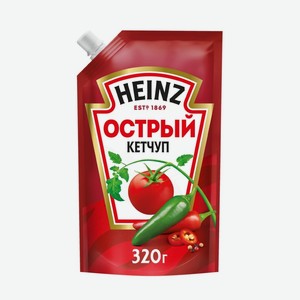 Кетчуп Heinz острый 320 г