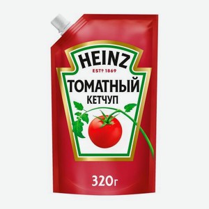 Кетчуп Heinz Томатный 320г 320 г