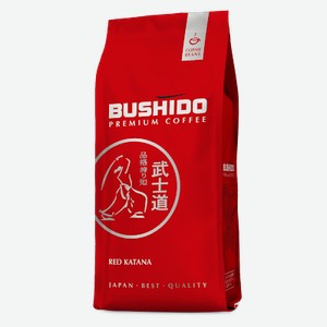 Кофе Bushido Red Katana в зернах 1 кг