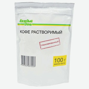 Кофе растворимый «Каждый День» гранулированный, 100 г