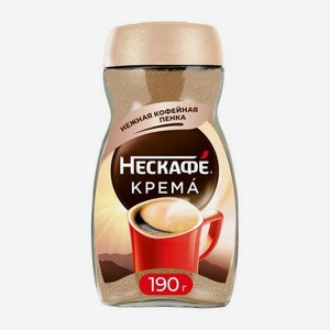 Кофе растворимый Nescafe Classic Crema 190г 190 г