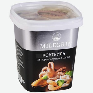 Коктейль из морепродуктов Меридиан Milegrin в масле, 415 г