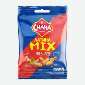 Коктейль ореховый Chaka Латина пикантный 70г 70 г