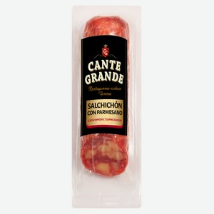 Колбаса сырокопченая Cante Grande Сальчичон с пармезаном, 250 г
