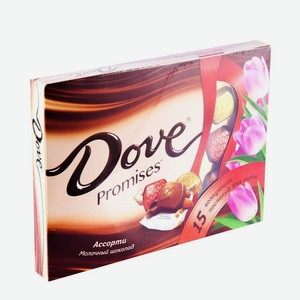 Конфеты DOVE Promises Ассорти, 118 г