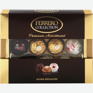 Конфеты FERRERO ROCHER Collection T10, 109,3г