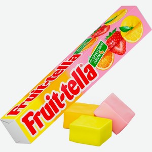 Конфеты Fruittella Вкусы от природы жевательные ассорти, 41 г