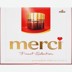 Конфеты MERCI Finest selection Ассорти, 250г