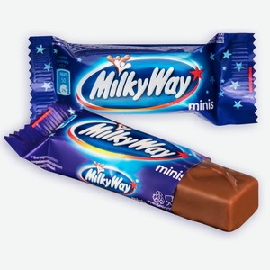 Конфеты Milky Way Minis шоколадные вес 200 г