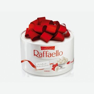 Конфеты Raffaello с цельным миндальным орехом в кокосовой обсыпке, 100 г, тортик