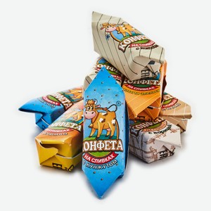 Конфеты «Волгир» Cream Fudge на сливках, вес цена за 100 г