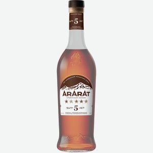 Коньяк АРАРАТ Армянский ординарный 5 лет, 40%, п/у, 0.5л