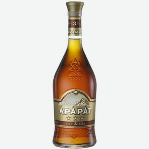 Коньяк Арарат Армянский ординарный трехлетний 40% 700мл 700 г