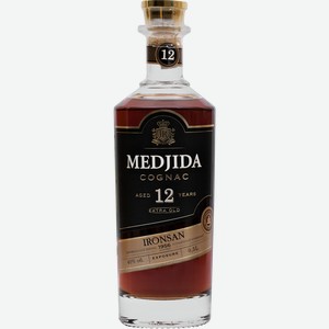 Коньяк MEDJIDA марочный старый КС 12 лет 40%, 0.5л