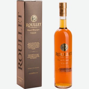 Коньяк ROULLET VSOP ординарный 4 года алк.40% п/у, Франция, 0.7 L