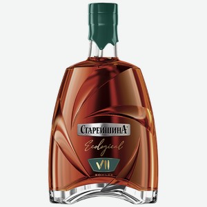 Коньяк СТАРЕЙШИНА, 7 лет, 40%, 1л