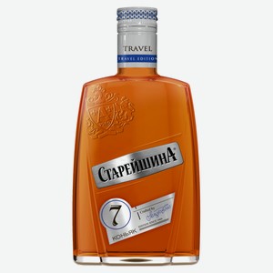 Коньяк «Старейшина» Travel семилетний Россия, 0,25 л