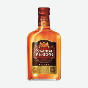 Коньяк Золотой Резерв 0,25л Пятилетний