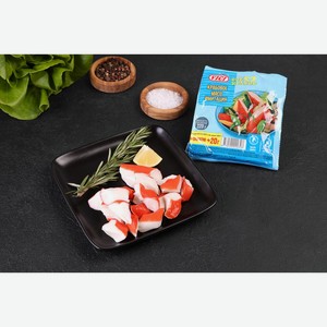 Крабовое мясо VICI охлажденное (имитация сурими), Россия, 220 г