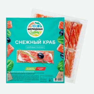 Крабовые палочки Меридиан Снежный краб 200г 200 г