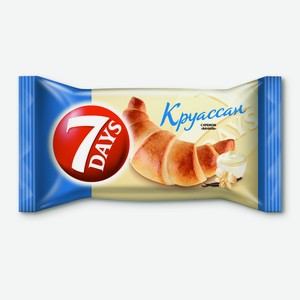 Круассан 7DAYS с кремом со вкусом  ваниль  65 г