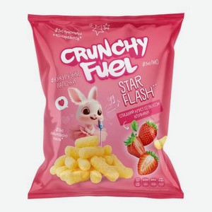Кукурузные палочки со вкусом Клубники Crunchy Fuel 100г