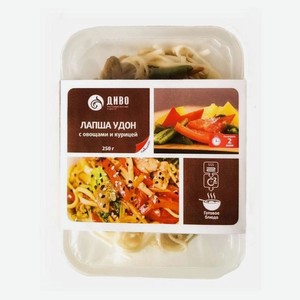Лапша «Диво» Удон овощи курица, 250 г