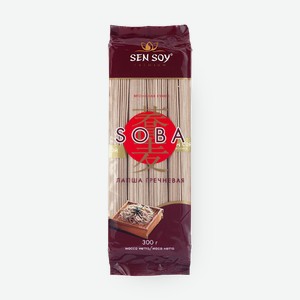 Лапша Soba гречневая Sen Soy, 300 г