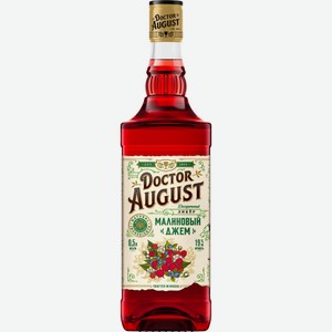 Ликер ДОКТОР АВГУСТ Десертный Малиновый джем алк.19%, Россия, 0.5 L