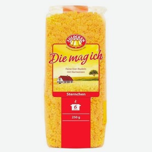 Макаронные изделия 3 GLOCKEN Die mag ich звездочки Германия, 250 г