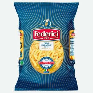 Макаронные изделия Federici Перья рифленые, 1 кг