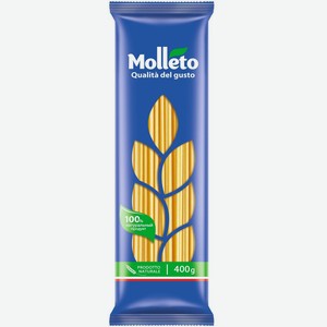 Макаронные изделия MOLLETO спагетти; улитки; рожки; петушиные гребешки гр.в 400гр