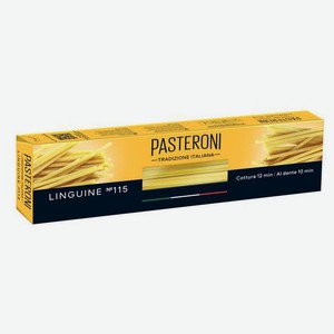 Макаронные изделия Pasteroni Лингуине №115, 400 г