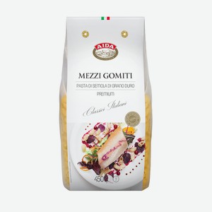 Макароны Aida Mezzi Gomiti рожки, 450 г, пакет