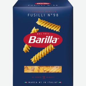 Макароны Barilla Фузилли спиральки высший сорт 450г