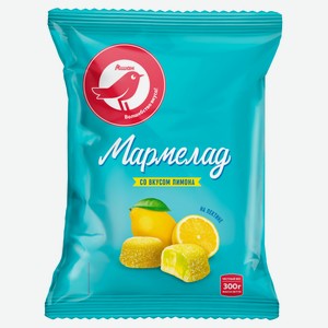 Мармелад АШАН Красная птица Лимон, 300 г
