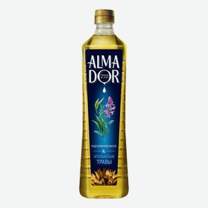 Масло подсолнечное Almador с ароматом итальянских трав 0,75л