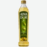 Масло подсолнечное   Almador   с добавлением оливкового, 0,75 л