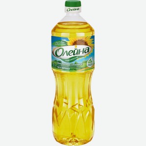 Масло подсолнечное ОЛЕЙНА 1 сорт, Россия, 1000 мл