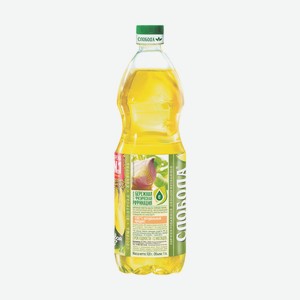 Масло Подсолнечное Слобода 1л Раф. Пэт